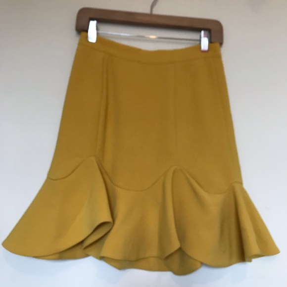 Bardot Yellow Skirt - Picture 2 of 5